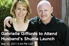Gabrielle Giffords to Attend Husband's Shuttle Launch