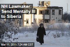New Hampshire Lawmaker Martin Harty: Send Mentally Ill to Siberia
