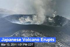 Japanese Volcano Shinmoedake Erupts