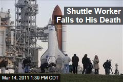 Space Shuttle Worker Falls to His Death at Kennedy Space Center: James Vanover Was Working on Endeavour
