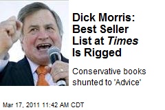 Dick Morris: Best Seller List at Times Is Rigged
