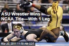 Anthony Robles, ASU Wrestler With One Leg, Wins NCAA Title