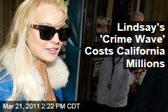 Lindsay Lohan's 'One Woman Crime Wave' Costs California Taxpayers Millions