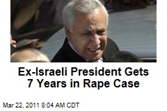 Ex-Israeli President Moshe Katsav Sentenced to 7 Years in Prison in Rape Case