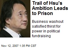 Trail of Hsu's Ambition Leads to Prison
