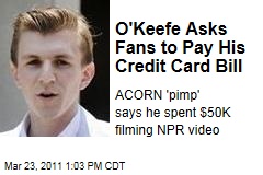 James O'Keefe Tells Supporters He's Racked Up 'Major Credit Card Debt' With Sting Videos