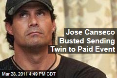 Jose Canseco Ditches Celebrity Boxing, Sends Twin Ozzie Canseco to Box Instead