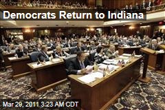 Indiana House Democrats End Walkout