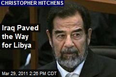 Iraq Paved the Way for Libya