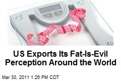 US Exports Fat-Is-Evil Perception Around the World