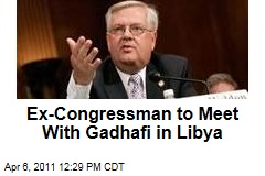 Former Congressman Curt Weldon Arrives in Libya to Meet With Moammar Gadhafi
