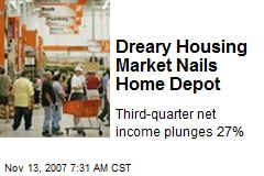 Dreary Housing Market Nails Home Depot
