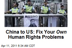 China to US: Fix Your Own Human Rights Problems