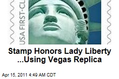 Post Office Uses Vegas Liberty for New Stamp