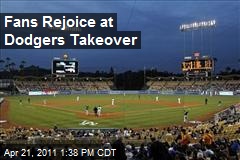 Fans Rejoice at Dodgers Takeover