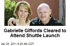Gabrielle Giffords Cleared to Attend Shuttle Launch