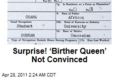 ‘Birther Queen’ Orly Taitz Not Convinced By Obama Birth Certificate