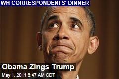 White House Correspondents' Dinner: Obama Bashes Donald Trump
