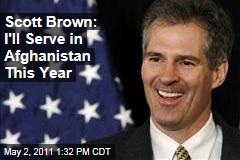 Scott Brown to Serve in Afghanistan This Year
