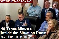 Obama Situation Room: Inside the Tense 40 Minutes as President Monitored Raid on Osama bin Laden