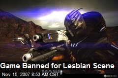 Game Banned for Lesbian Scene