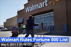 Fortune 500 List: Walmart, Exxon Mobil Again Top the List