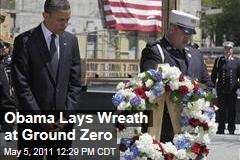 President Obama Visits Ground Zero, New York City