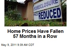 Home Prices Have Fallen 57 Months in a Row