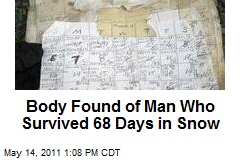 Man&#39;s Body Found After 68 Days Stuck in Snow