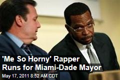 "Me So Horny" Rapper Luther "Luke" Campbell of 2 Lie Crew Fame Runs for Miami-Dade County Mayor