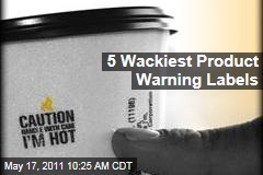 14th Annual Wacky Warning Labels Contest Selects Finalists