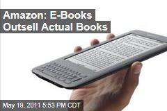 Amazon: More E-book Sales Than Hard Copies