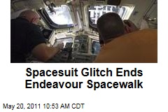 Spacesuit Glitch Ends Space Shuttle Endeavour Spacewalk