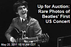 Rare Photos of The Beatles’ First US Concert Up for Auction