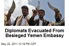 Diplomats Evacuated From Besieged Yemen Embassy