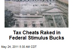 Tax Cheats Raked in Fed Stimulus Bucks