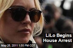 Lindsay Lohan Begins House Arrest Sentence