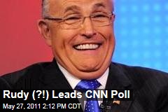 Rudy Giuliani Leads Latest CNN Poll Among Republican Hopefuls