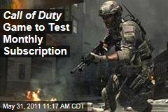 'Call of Duty' Subscription: Video Game to Test Monthly Fee