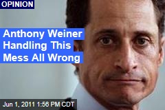 Anthony Weiner Handling Weinergate All Wrong by Refusing to Answer: Dan Amira