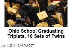Ohio High School Graduating Triplets, 10 Sets of Twins