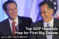 Mitt Romney, Michele Bachmann, Tim Pawlenty, Other 2012 Hopefuls Prep for New Hampshire Debate