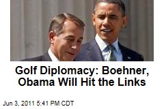 President Obama and John Boehner Will Play a Round of Golf Together June 18