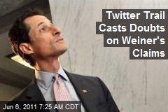 Twitter Trail Casts Doubts on Weiner&#39;s Claims