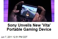 Sony Unveils Gaming Device 'Vita' Amid Network Security Struggle