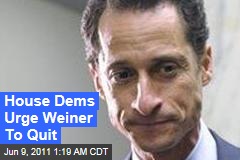House Democrats Call for Anthony Weiner's Resignation