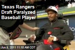 Texas Rangers Draft Paralyzed Baseball Player Johnathan Taylor