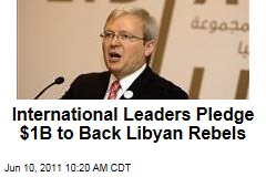 International Leaders Pledge $1B to Back Libya Rebels; Moammar Gadhafi Regime Said to Be Near Exit