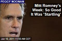 Peggy Noonan: Mitt Romney Now the Clear GOP Front-runner for 2012