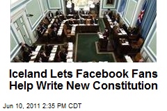Iceland Lets Facebook Fans Help Write New Constitution